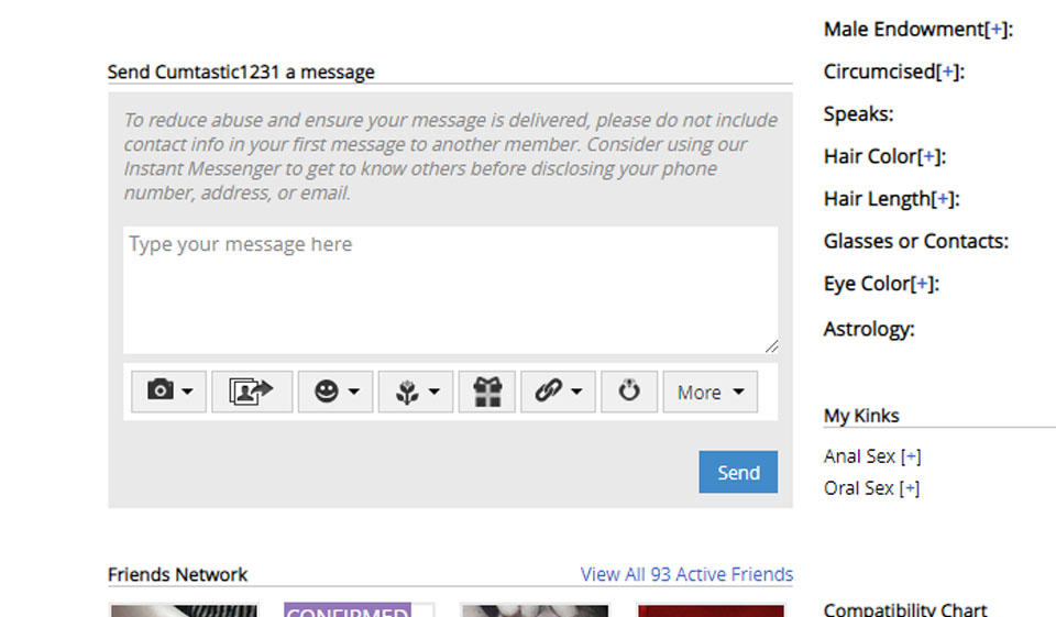 Adultfriendfinder Dating Site’s Special Features